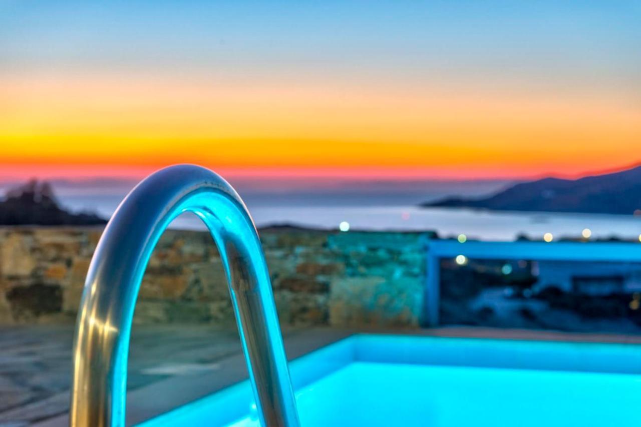 Oceania House With Sea View Villa Poszidonía Kültér fotó