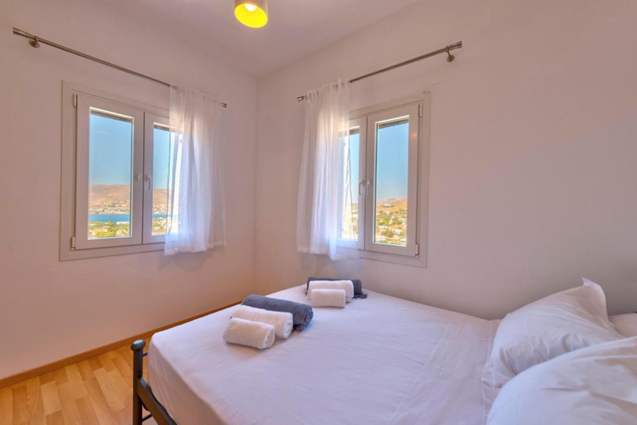 Oceania House With Sea View Villa Poszidonía Kültér fotó